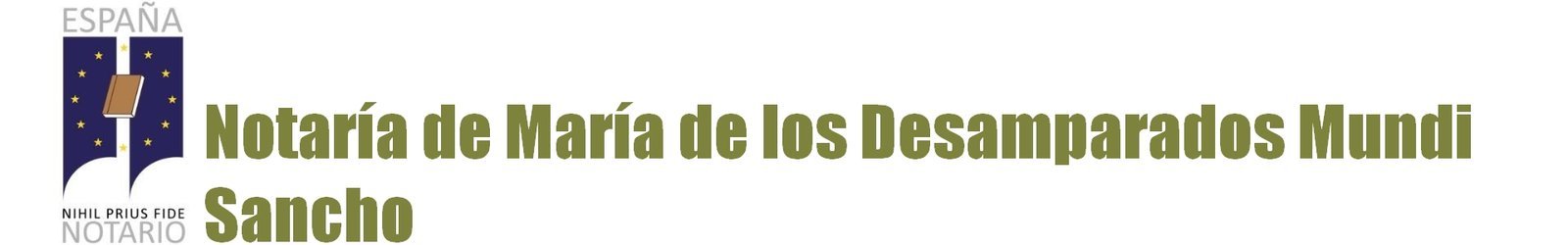 Notaría María de los Desamparados Mundi Sancho en Sagunto/Sagunt Notaría María de los Desamparados Mundi Sancho en Sagunto/Sagunt