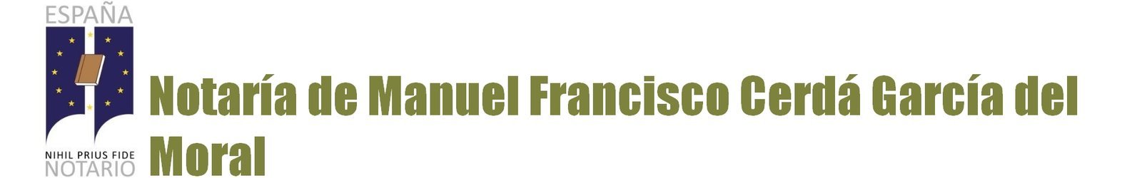 Notaría Manuel Francisco Cerdá García del Moral en Riba-roja de Túria Notaría Manuel Francisco Cerdá García del Moral en Riba-roja de Túria