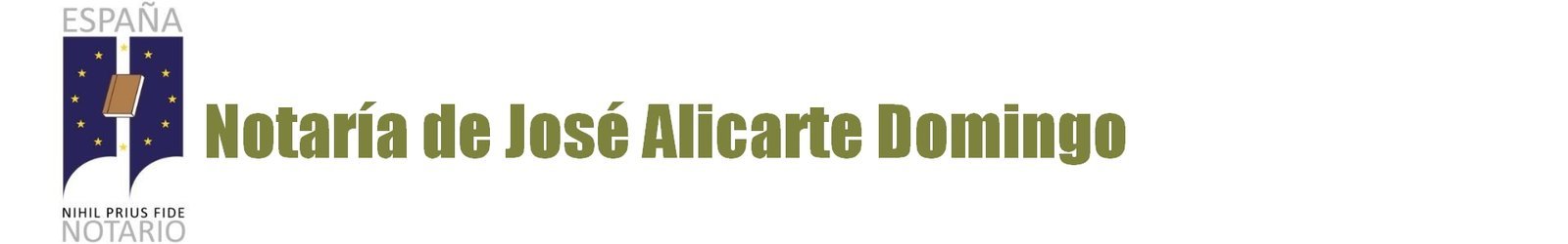Notaría José Alicarte Domingo en Valencia Notaría José Alicarte Domingo en Valencia