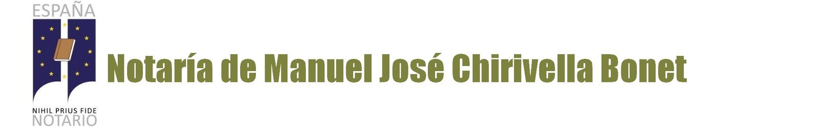 Notaría Manuel José Chirivella Bonet en Valencia Notaría Manuel José Chirivella Bonet en Valencia