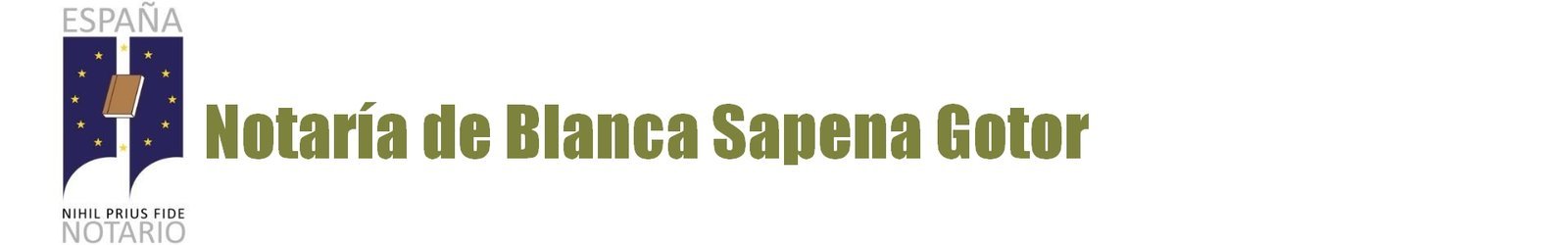 Notaría Blanca Sapena Gotor en «Font d’en Carròs, La» Notaría Blanca Sapena Gotor en "Font d'en Carròs, La"