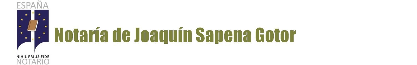 Notaría Joaquín Sapena Gotor en Albaida Notaría Joaquín Sapena Gotor en Albaida