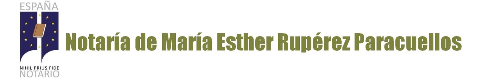 Notaría María Esther Rupérez Paracuellos en Gandia