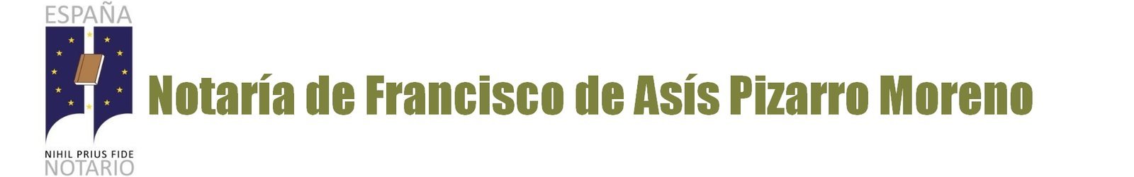 Notaría Francisco de Asís Pizarro Moreno en Zaragoza Notaría Francisco de Asís Pizarro Moreno en Zaragoza