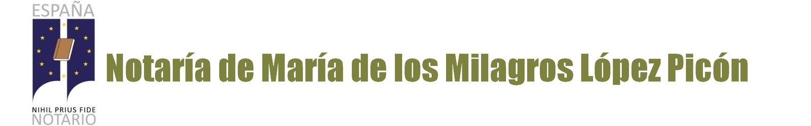Notaría María de los Milagros López Picón en Ávila