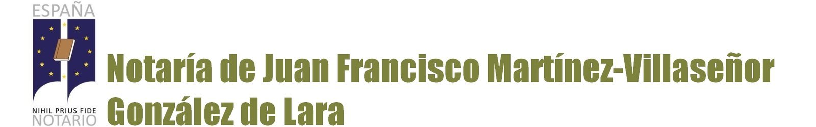 Notaría Juan Francisco Martínez-Villaseñor González de Lara en Fregenal de la Sierra