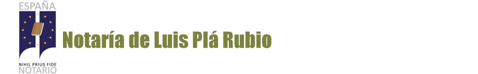 Notaría Luis Plá Rubio en Badajoz