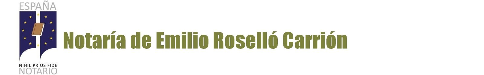 Notaría Emilio Roselló Carrión en Barcelona