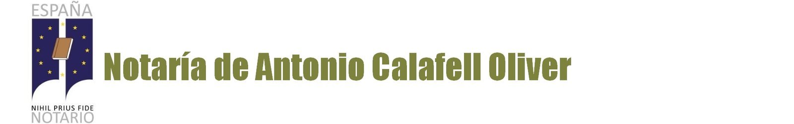 Notaría Antonio Calafell Oliver en Sant Feliu de Llobregat