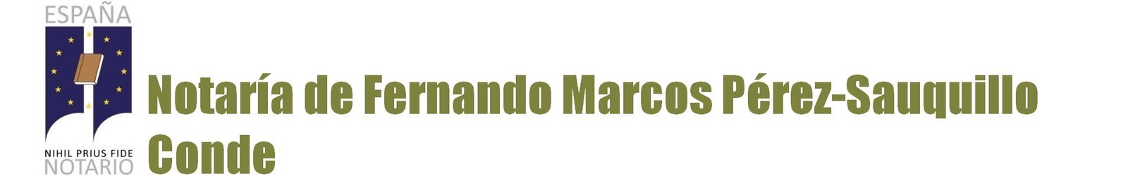 Notaría Fernando Marcos Pérez-Sauquillo Conde en Terrassa