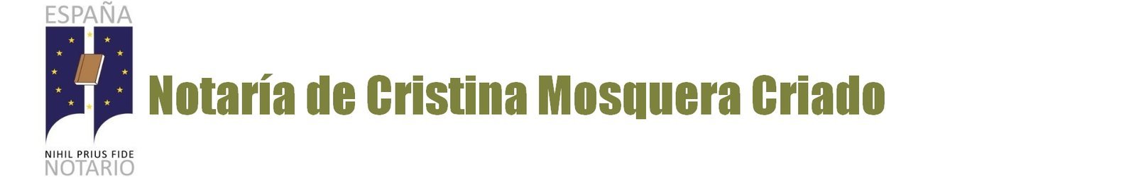 Notaría Cristina Mosquera Criado en Noia
