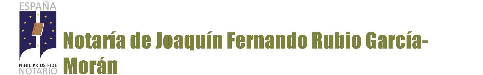 Notaría Joaquín Fernando Rubio García-Morán en Terrassa