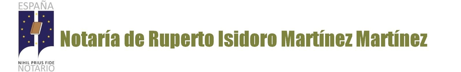 Notaría Ruperto Isidoro Martínez Martínez en Bilbao/Bilbo