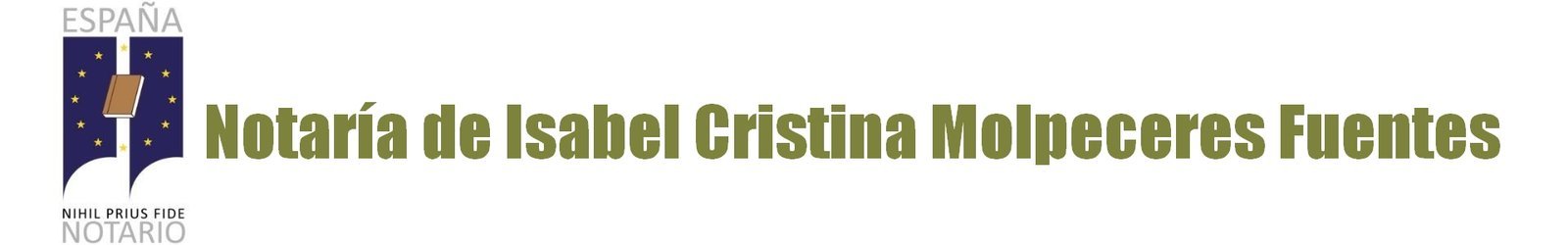 Notaría Isabel Cristina Molpeceres Fuentes en Getxo