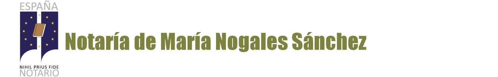 Notaría María Nogales Sánchez en Montánchez