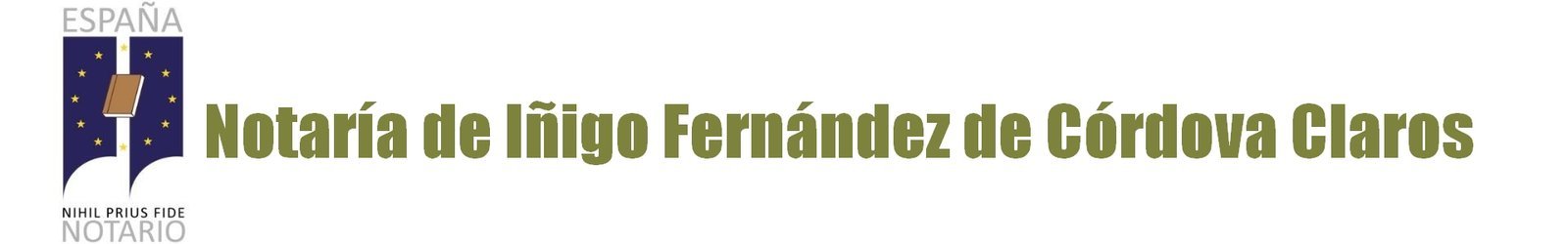 Notaría Iñigo Fernández de Córdova Claros en Cádiz