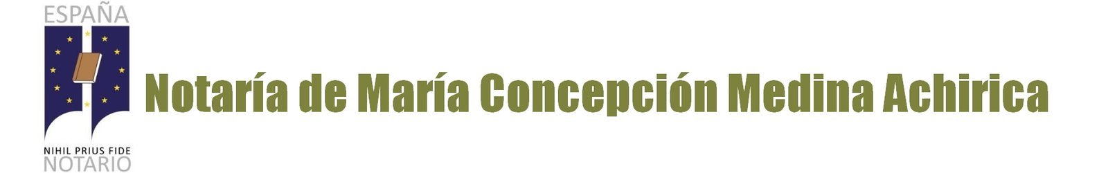 Notaría María Concepción Medina Achirica en Medina-Sidonia