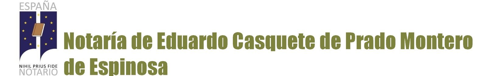 Notaría Eduardo Casquete de Prado Montero de Espinosa en Trebujena