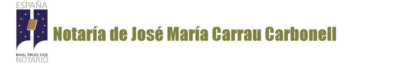 Notaría José María Carrau Carbonell en Lucena del Cid