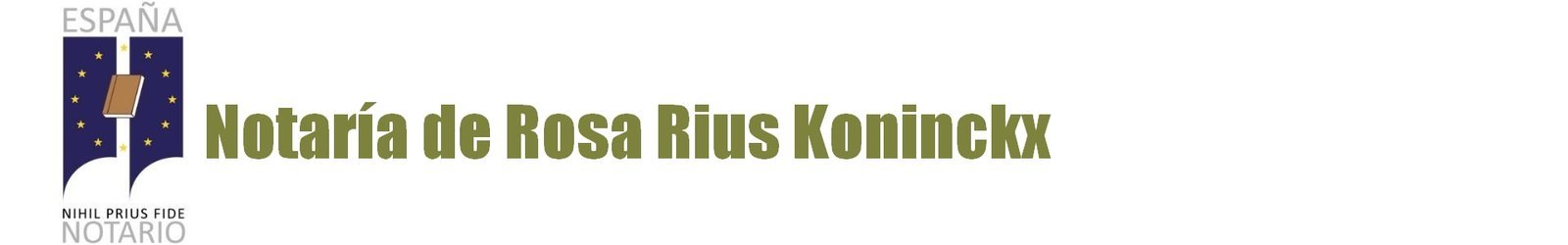 Notaría Rosa Rius Koninckx en Almenara