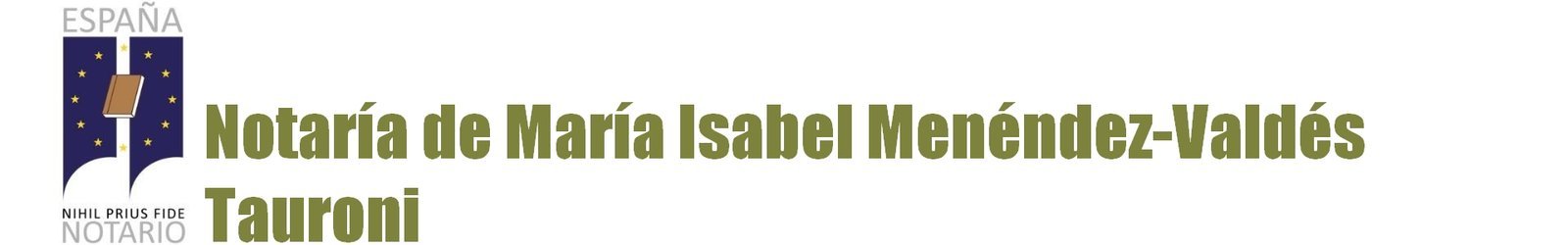 Notaría María Isabel Menéndez-Valdés Tauroni en Cocentaina